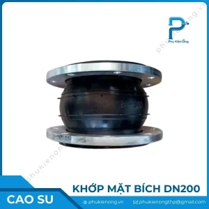Khớp nối chống rung cao su mặt bích DN200