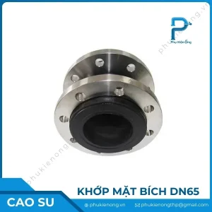 Khớp nối mềm cao su DN65