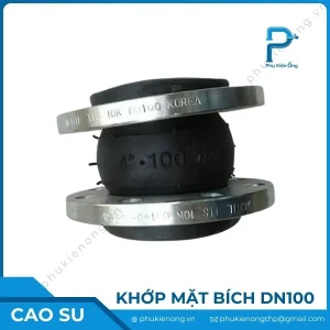 Khớp nối mềm cao su mặt bích DN100