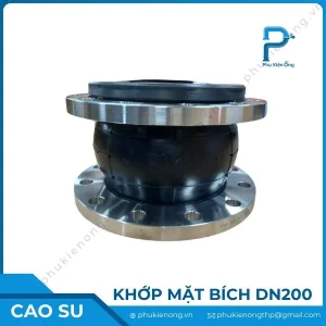 Khớp nối mềm cao su mặt bích DN200