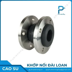 Khớp nối mềm cao su mặt bích Đài Loan PN10