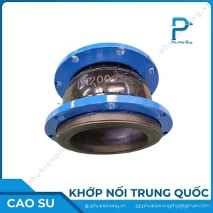 Khớp nối mềm cao su mặt bích Trung Quốc PN16