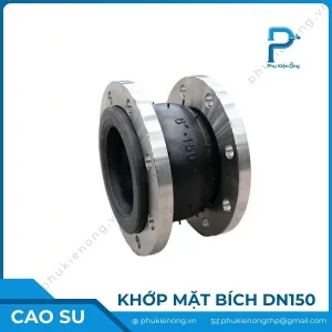 Khớp nối mềm chống rung cao su DN150