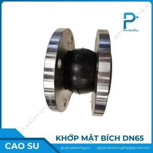 Khớp nối mềm cao su DN65