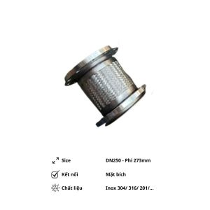 Khớp nối mềm inox DN250