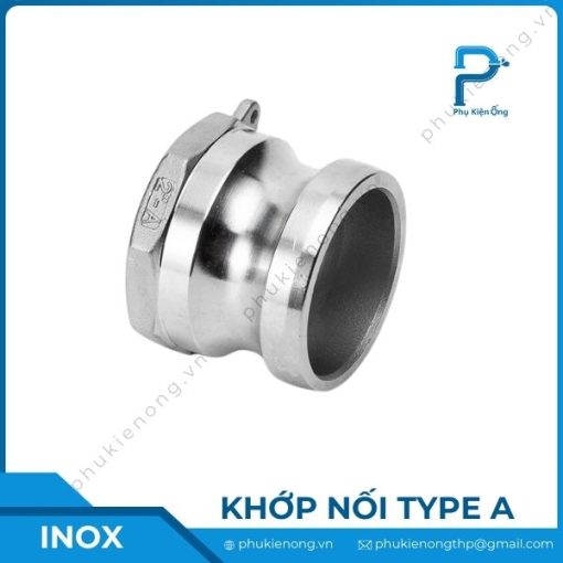 Khớp nối nhanh inox kiểu A