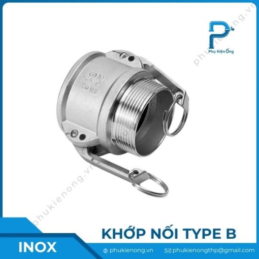 Khớp nối nhanh inox kiểu B