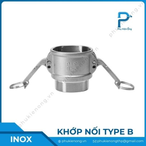 Khớp nối nhanh inox kiểu B