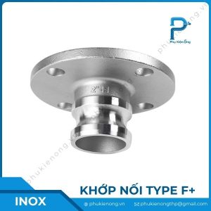 Khớp nối nhanh inox kiểu F nối bích