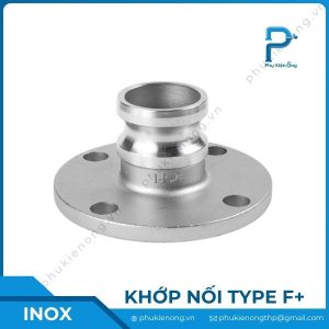 Khớp nối nhanh inox kiểu F nối bích