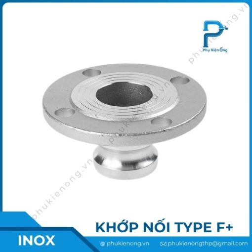 Khớp nối nhanh inox kiểu F nối bích