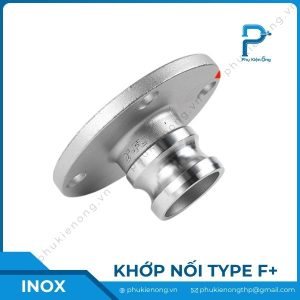 Khớp nối nhanh inox kiểu F nối bích