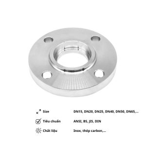 Mặt bích hàn bọc đúc Socket Weld