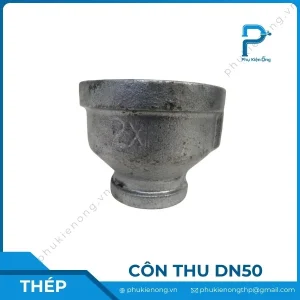 Côn thu ren mạ kẽm DN50