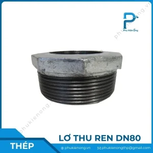 Lơ thu ren mạ kẽm DN80