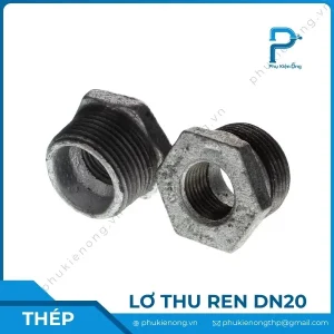 Lơ thu ren mạ kẽm DN20