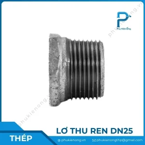 Lơ thu ren mạ kẽm DN25
