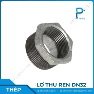 Lơ thu ren mạ kẽm DN32