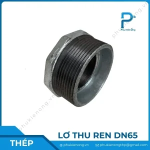Lơ thu ren mạ kẽm DN65