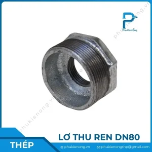 Lơ thu ren mạ kẽm DN80