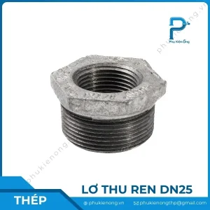 Lơ thu ren mạ kẽm DN25