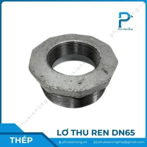 Lơ thu ren mạ kẽm DN65