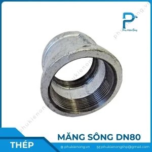 Măng sông ren mạ kẽm DN80