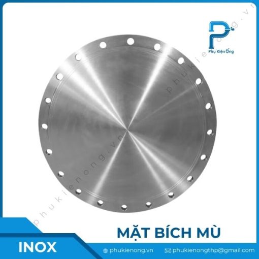 Mặt bích mù inox