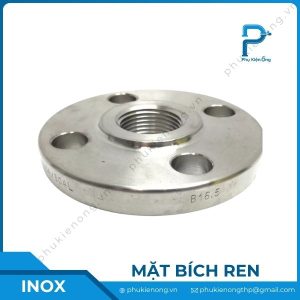 Mặt bích ren inox