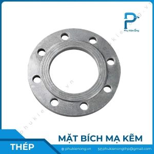 Mặt bích thép mạ kẽm tiêu chuẩn BS4504 PN16