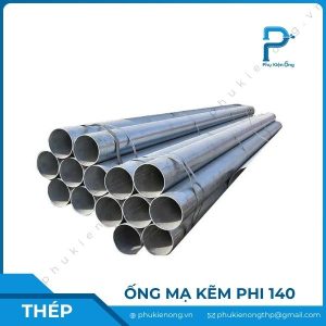 Ống thép mạ kẽm Phi 140