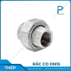 Rắc co ren mạ kẽm DN15