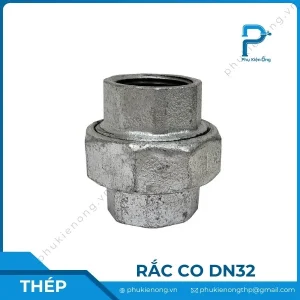 Rắc co ren mạ kẽm DN32