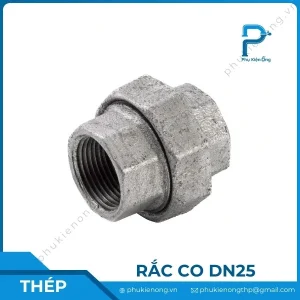 Rắc co ren mạ kẽm DN25