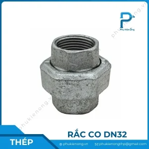 Rắc co ren mạ kẽm DN32