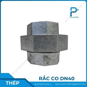 Rắc co ren mạ kẽm DN40
