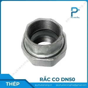 Rắc co ren mạ kẽm DN50
