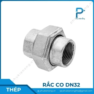 Rắc co ren mạ kẽm DN32