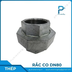 Rắc co ren mạ kẽm DN80