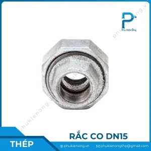 Rắc co ren mạ kẽm DN15