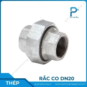 Rắc co ren mạ kẽm DN20