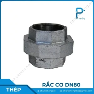 Rắc co ren mạ kẽm DN80
