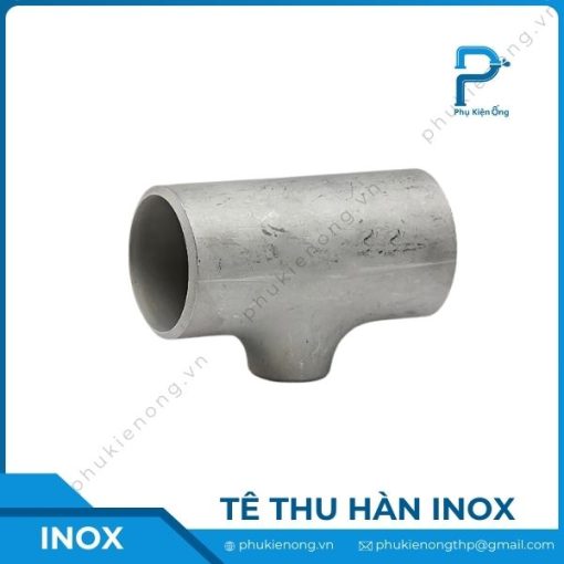 Tê thu hàn inox