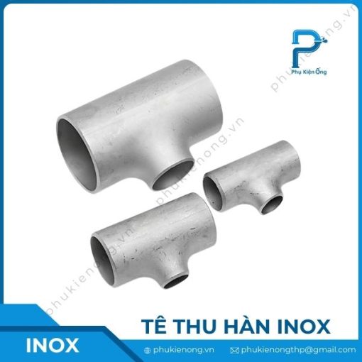 Tê thu hàn inox