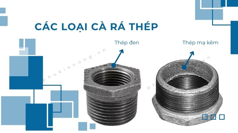 Hai chất liệu sản xuất cà rá thép