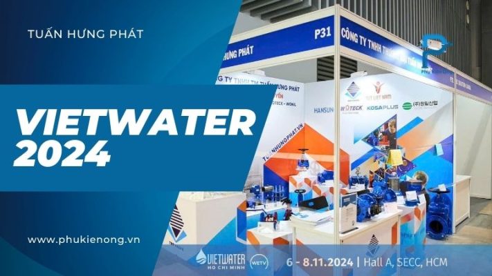 Giới thiệu giải pháp cấp thoát nước tại triển lãm Vietwater 2024