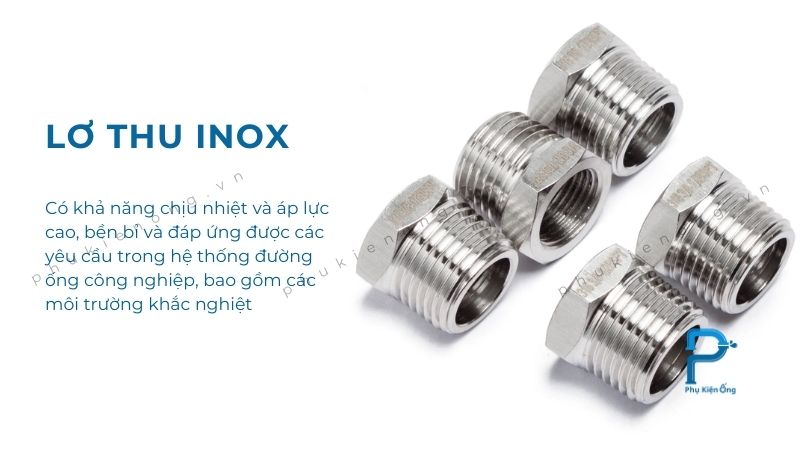 Đặc điểm lơ thu inox