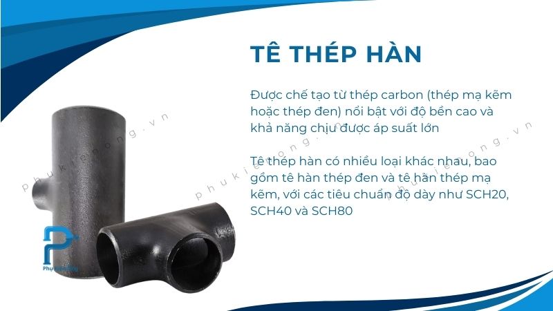 Tê thép hàn có độ bền cao và chịu lực tốt