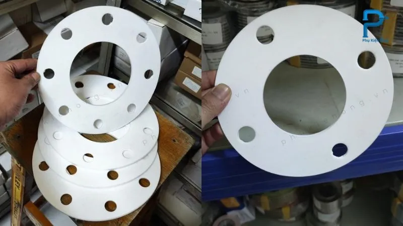 Hình ảnh thực tế của gioăng Teflon (PTFE)