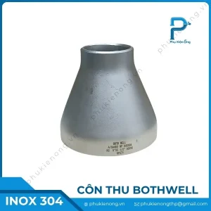 Côn thu inox 304 Bothwell